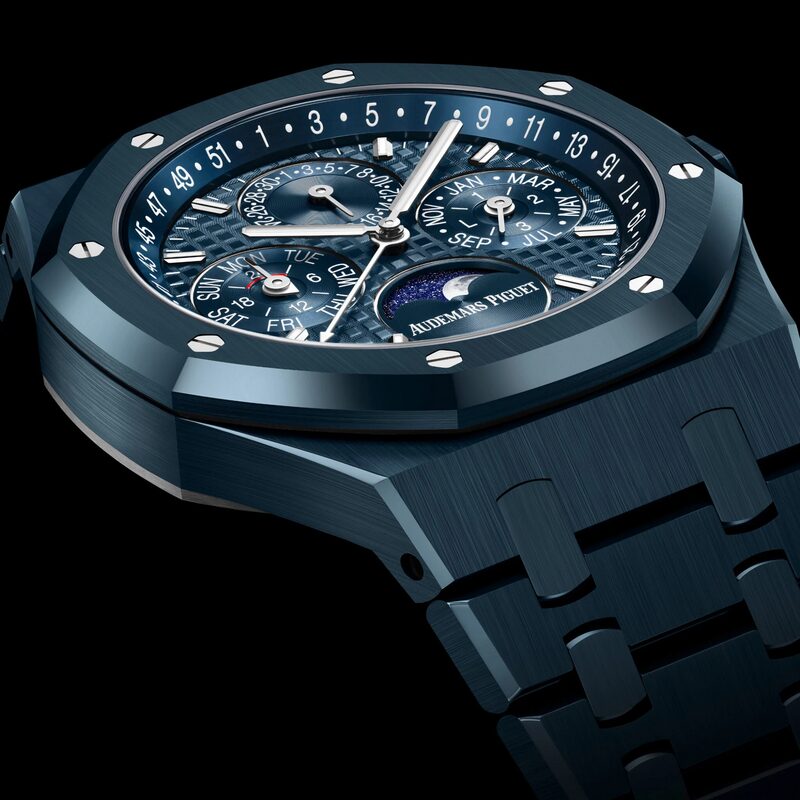 audemars piguet royal oak quantième perpetuel bleu nuit nuage 50 3