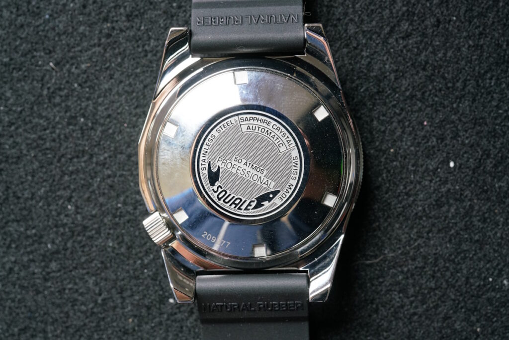 squale 1521 caseback