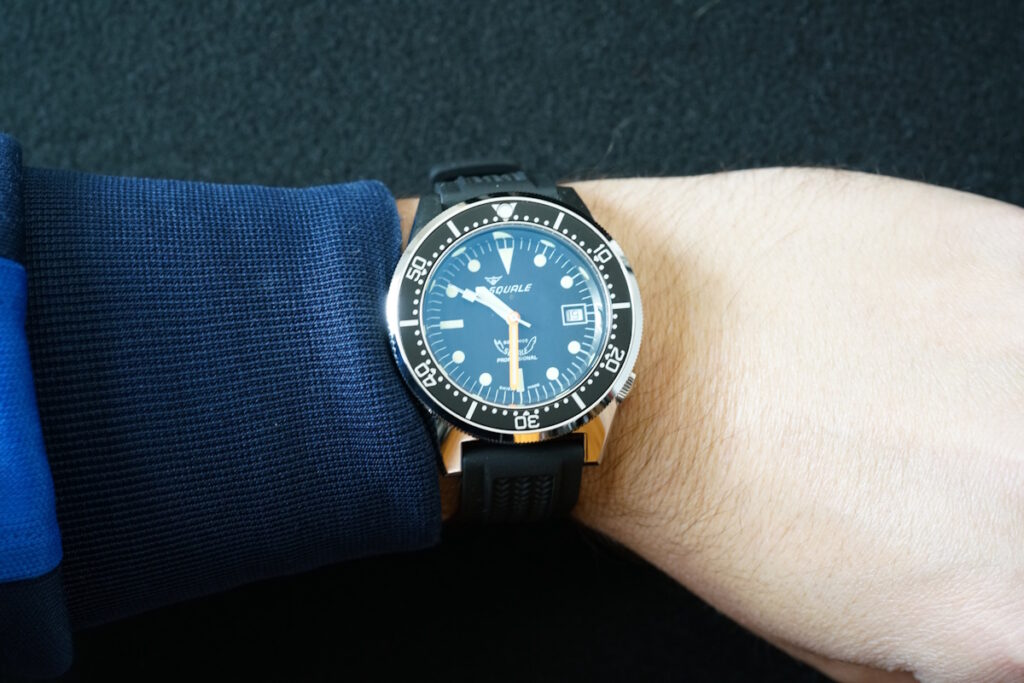 squale 1521 wristshot