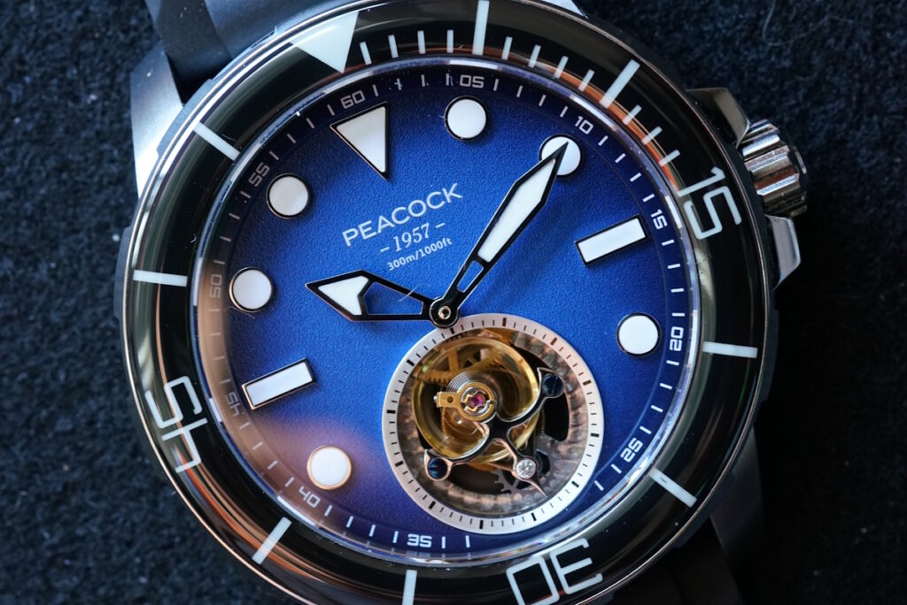 tourbillon Peacock Ocean Wing