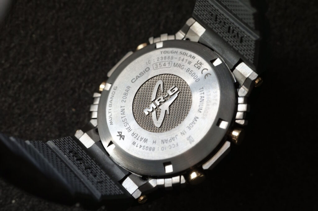 Casio G-Shock MRG-B5000R caseback