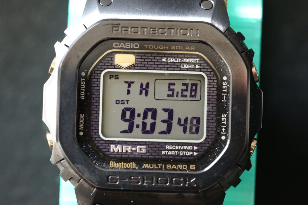 Casio G-Shock MRG-B5000R dial