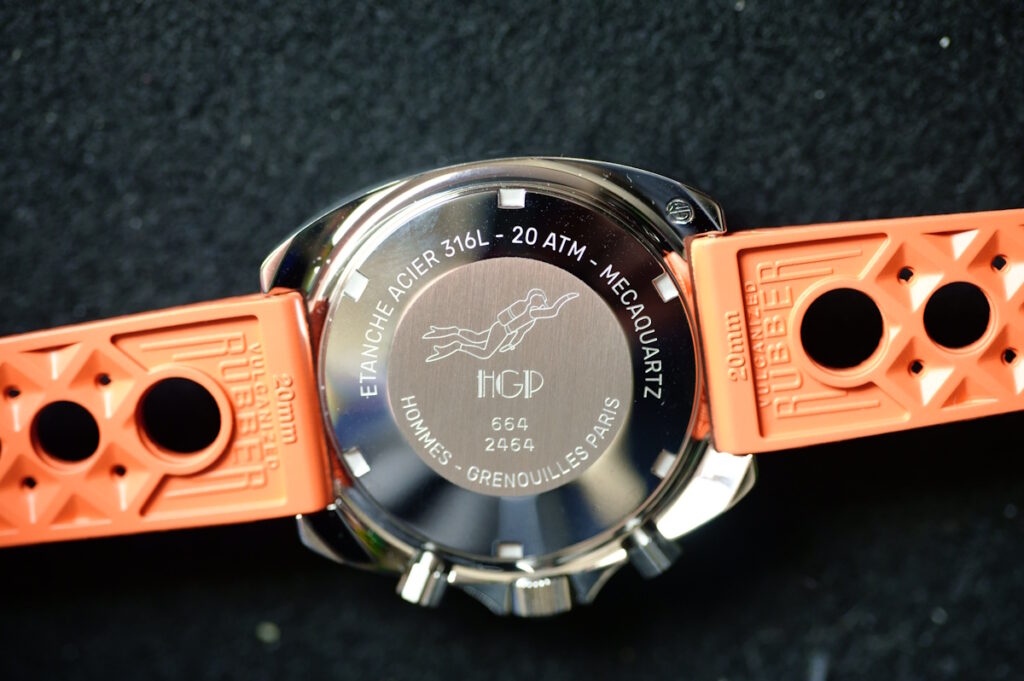 HGP Diver 200M Chronographe Caseback