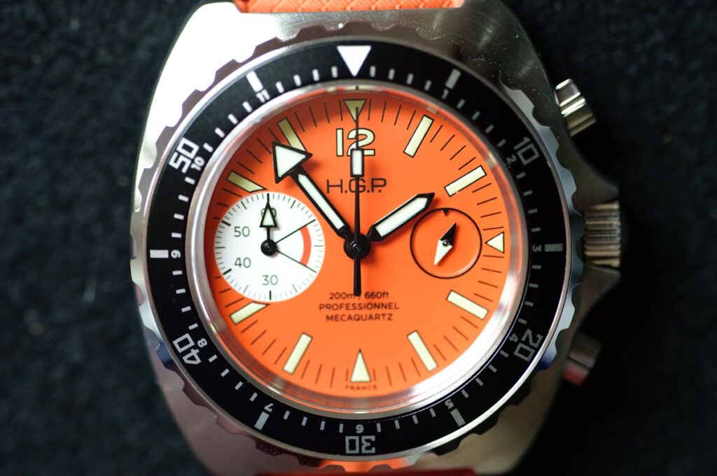 HGP Diver 200M Chronographe Dial