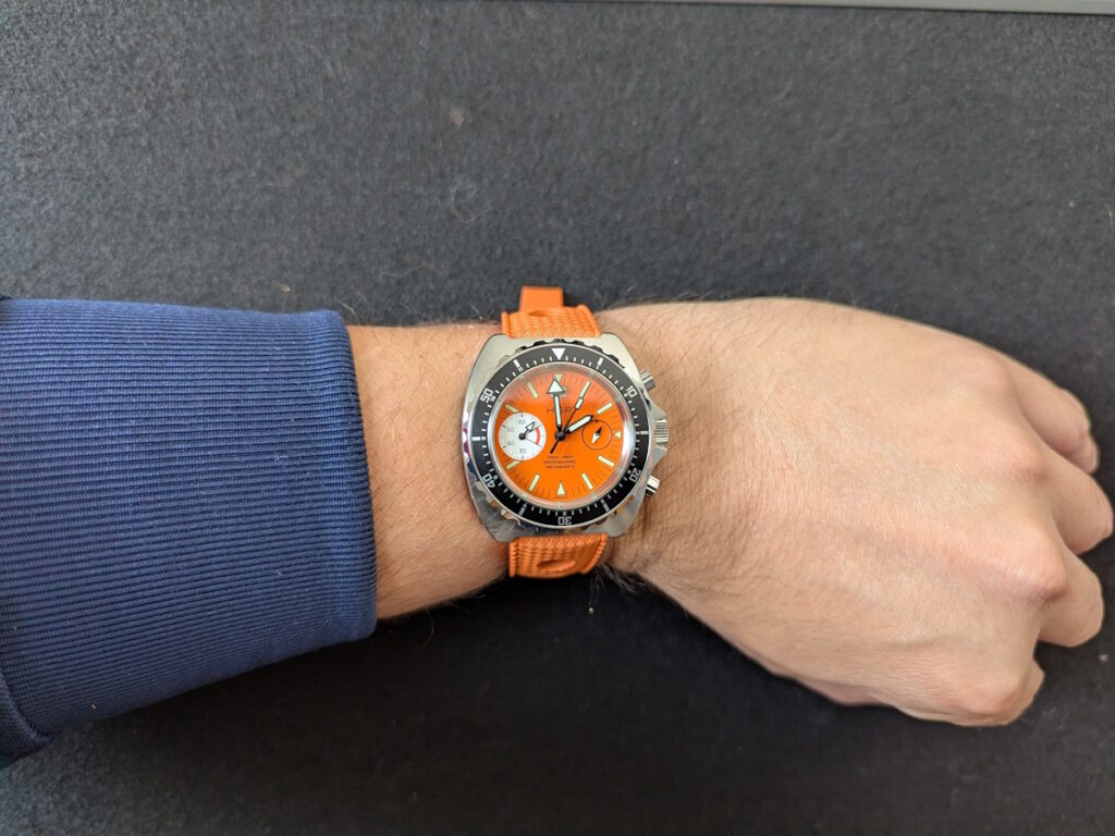 HGP Diver 200M Chronographe Wristshot