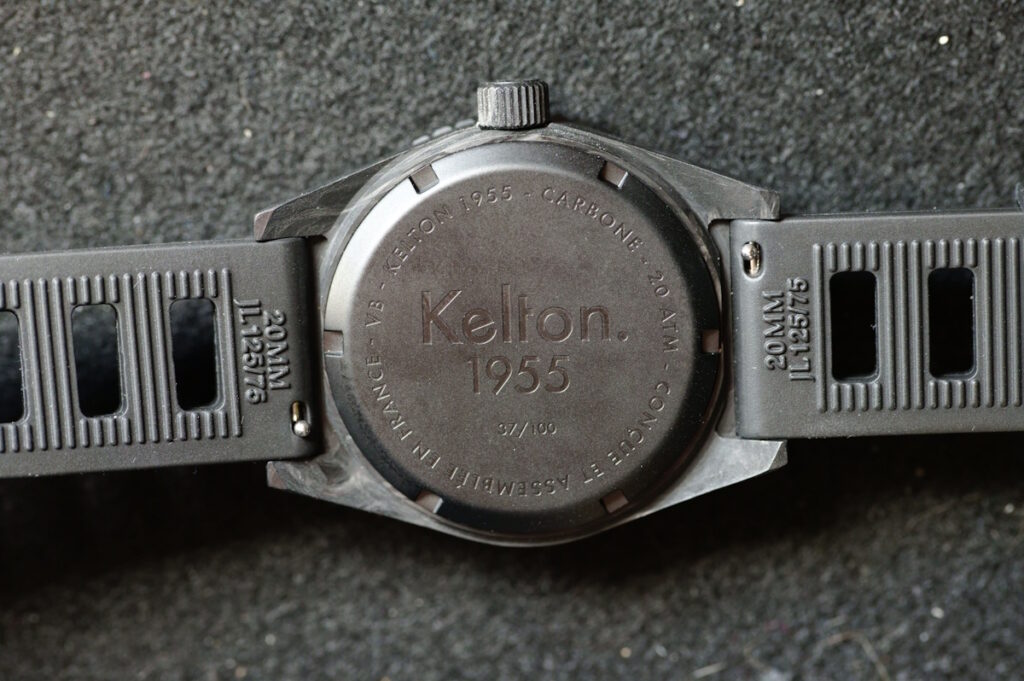 Kelton 1955 Carbone caseback