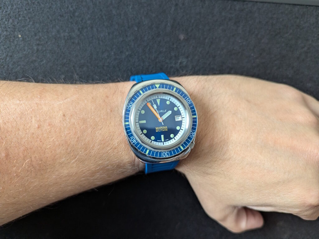 Squale 2001 Marina Militare wristshot