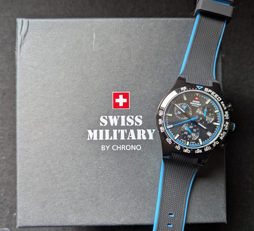 Swiss Military Speed packaging