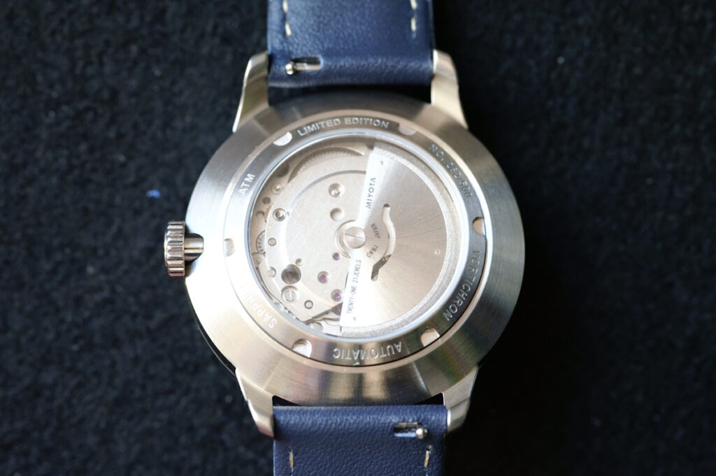 Vortichron TimeOrb caseback