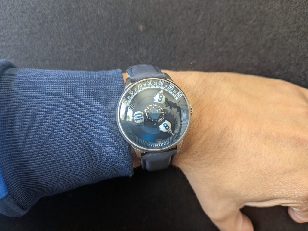 Vortichron TimeOrb wristshot