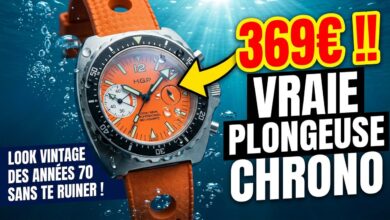 hgp diver chrono mecaquartz