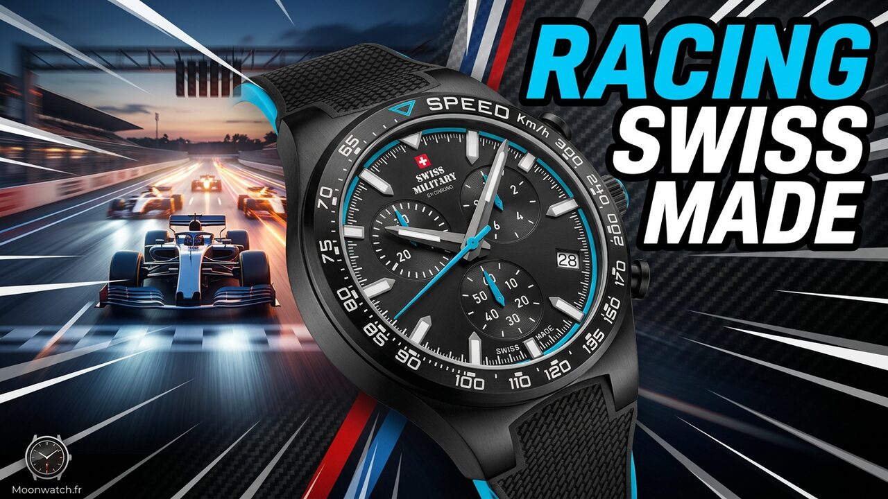 Test Swiss Military Speed : le chronographe Racing Swiss Made qui va ...