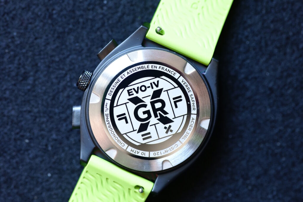 Charlie Paris GRX EVO-IV caseback