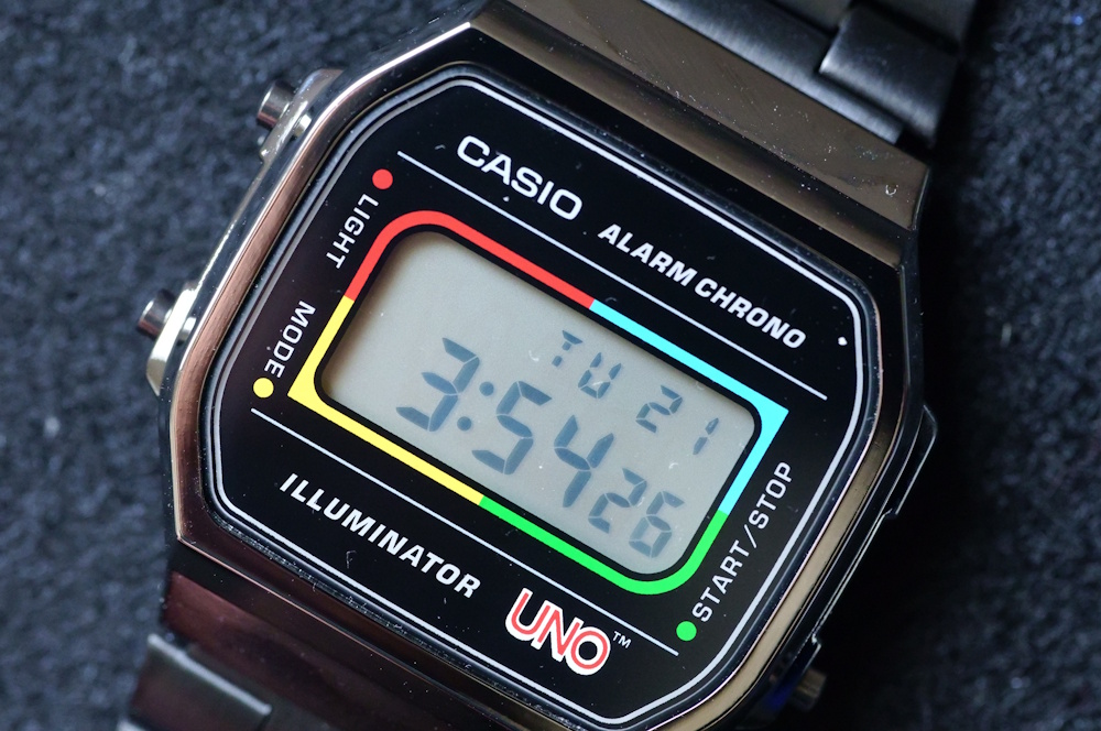 Casio x UNO dial