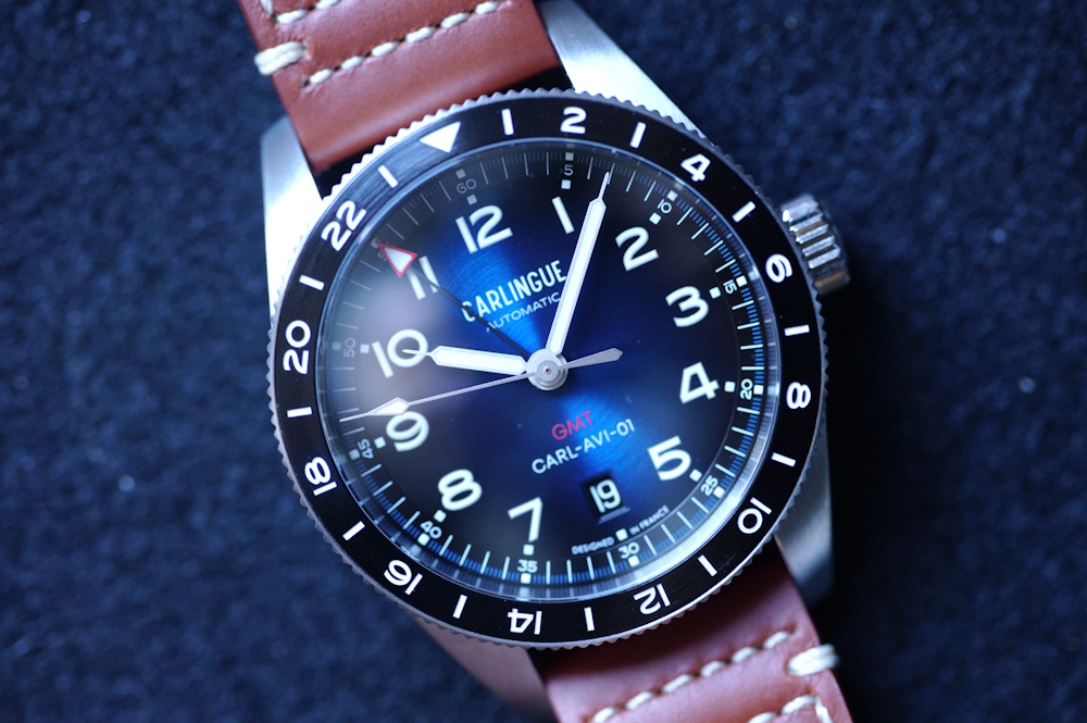 carlingue aviation gmt automatique