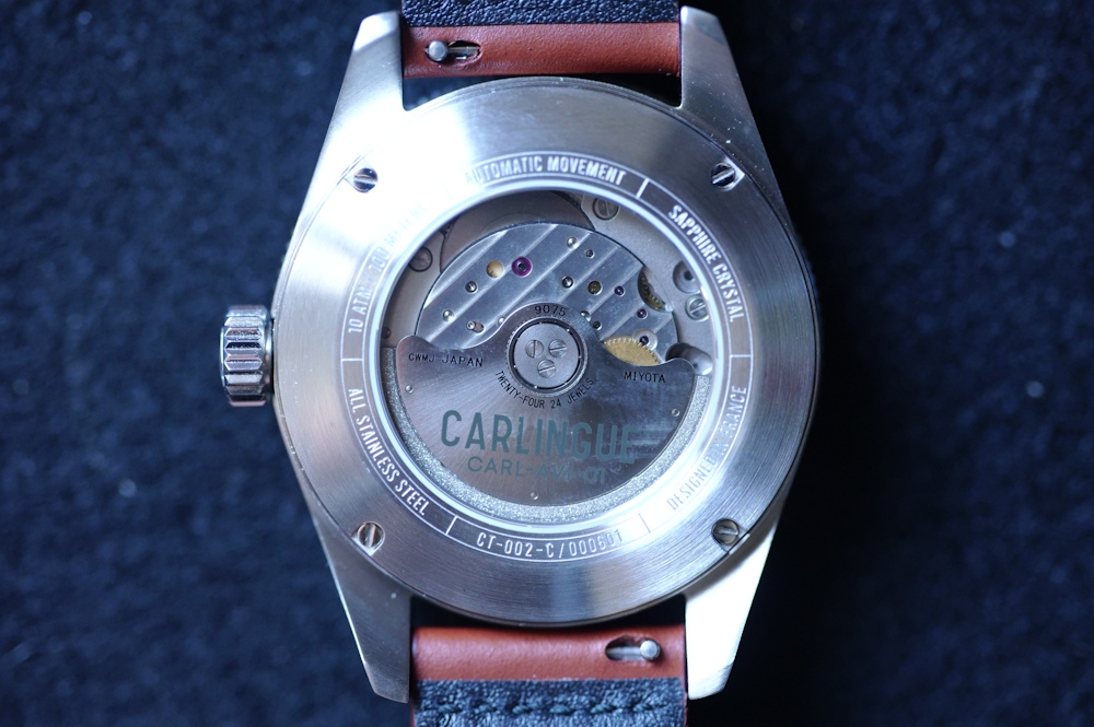 carlingue aviation gmt caseback