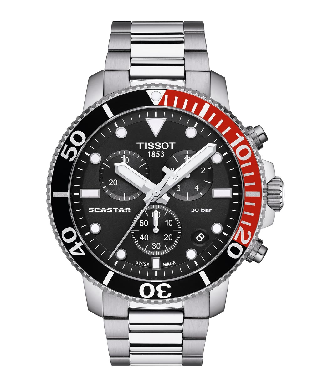 Tissot Seastar 1000, chronographe quartz Tissot au profil sportif