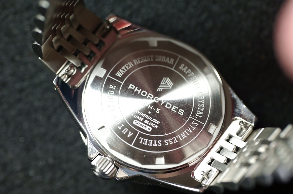 Phorcydes Skin Diver caseback