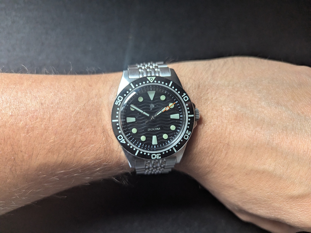Phorcydes Skin Diver wristshot
