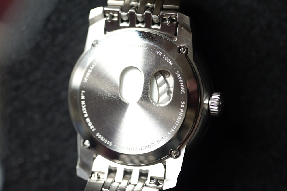 Spinnaker Fleuss seconde seconde 2026 caseback