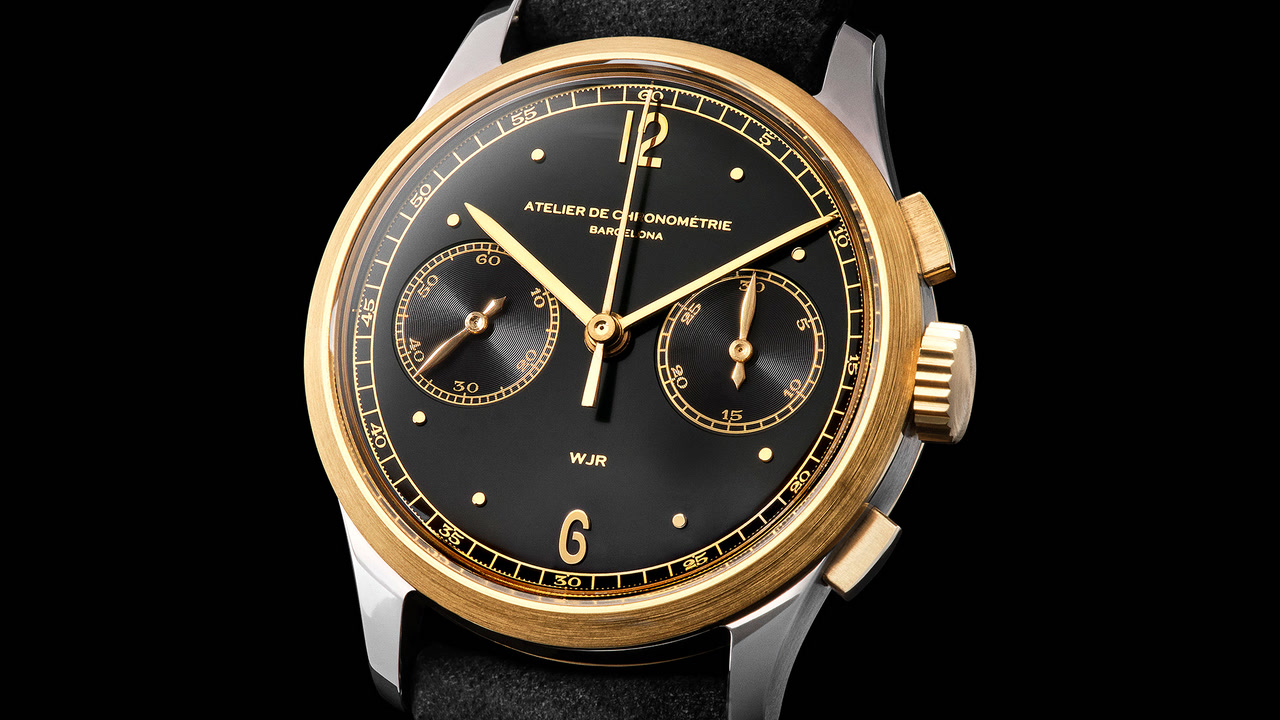 Atelier de Chronométrie AdC16 : un chronographe néo-vintage basé sur le Valjoux 23