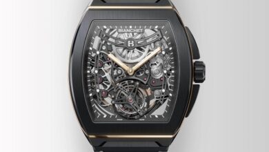 Bianchet UltraFino Tonneau Black Ceramic Gold, la nouvelle bombe ultra-plate
