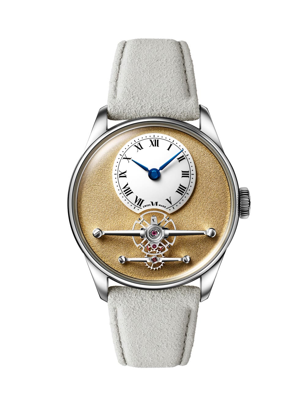 Christopher Ward C1 Loco Classic : détail du boîtier