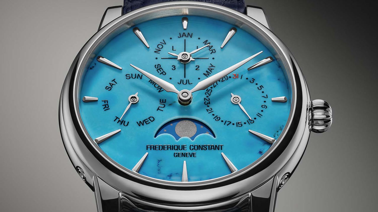 Frederique Constant Elements 2026 : trois montres en pierres minérales uniques