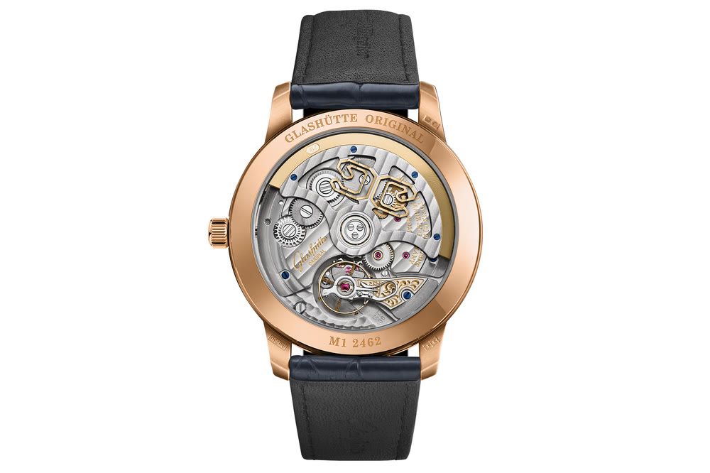 Glashütte Original Senator Meissen Cherry Blossom : porté au poignet