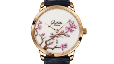Glashütte Original Senator Meissen Cherry Blossom : l’art du cadran