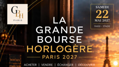 Grande Bourse Horlogère à Paris, le premier rendez-vous est lancé