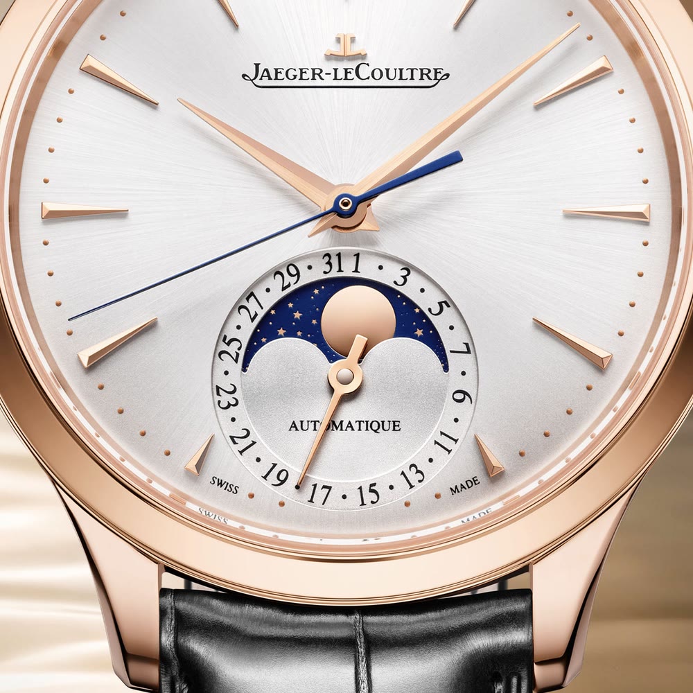 Jaeger-LeCoultre Master Ultra Thin Moon 36mm Pink Gold : vue d'ensemble
