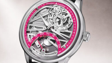 Maurice Lacroix 1975 Master Grand Date Retrograde, un geste fort pour ELA