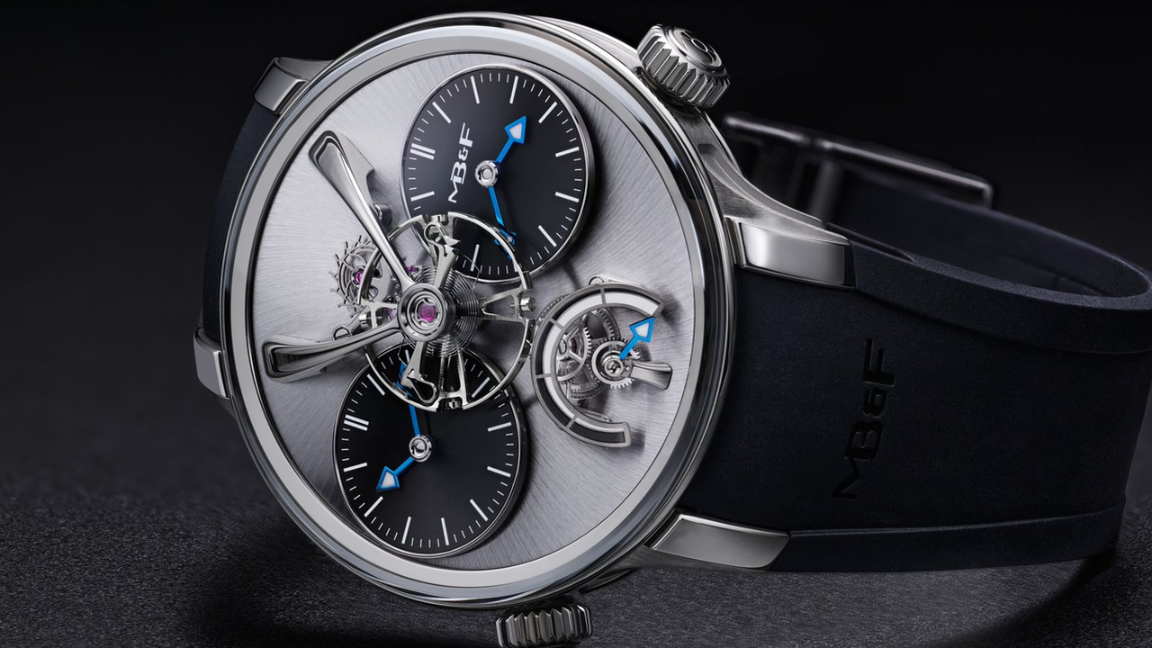 MB&F LM1 EVO : la montre à double fuseau gagne en sportivité
