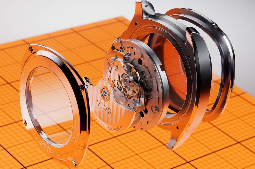 Mido Multifort TV Big Date Chronometer : porté au poignet