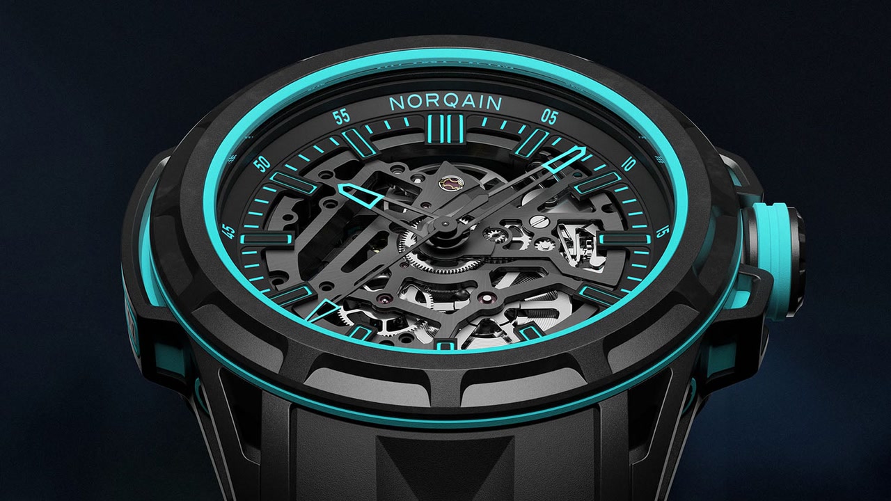 Norqain Wild ONE Skeleton X-Lite Turquoise, une édition limitée technique