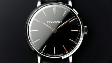 Pequignet Attitude Onyx : la montre française au cœur de pierre