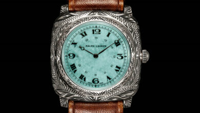 Ralph Lauren Western Cushion 38 mm, le retour en format réduit