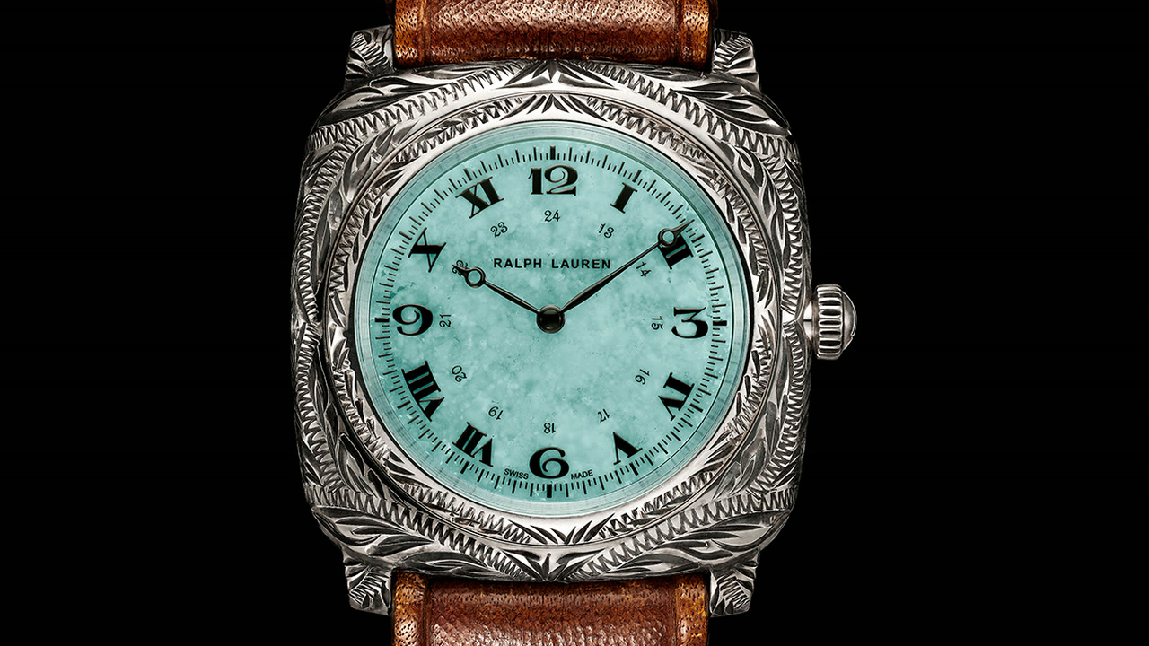 Ralph Lauren Western Cushion 38 mm, le retour en format réduit