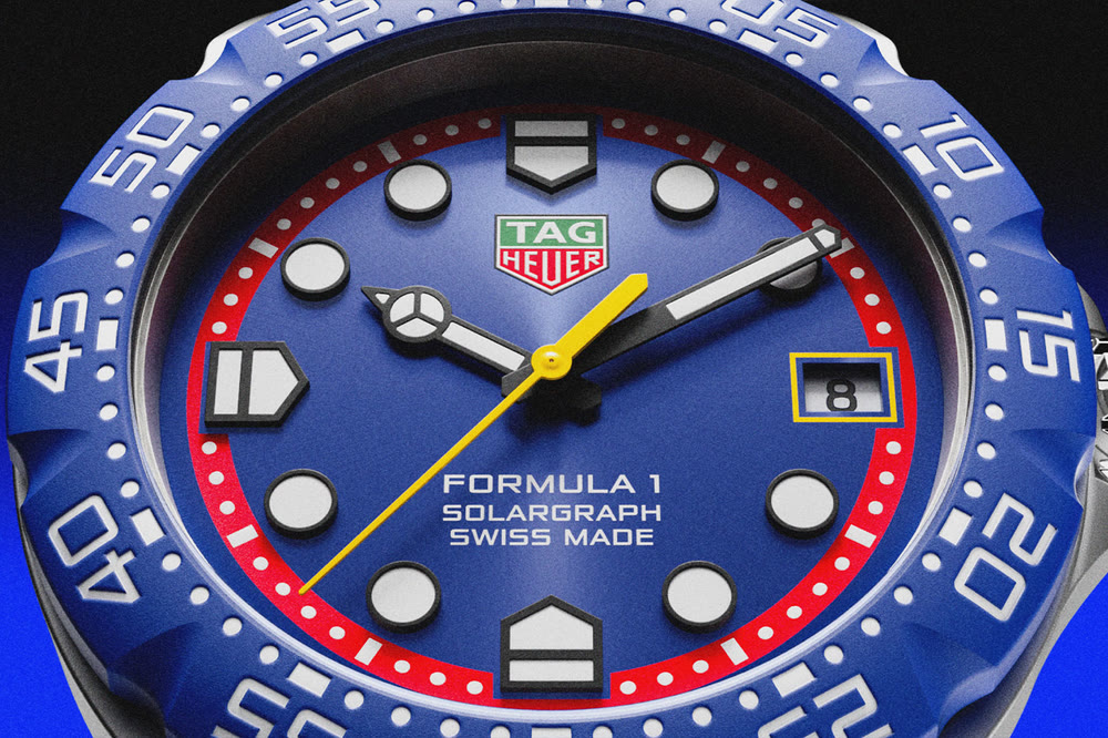 TAG Heuer Formula 1 Solargraph x Oracle Red Bull Racing : vue d'ensemble