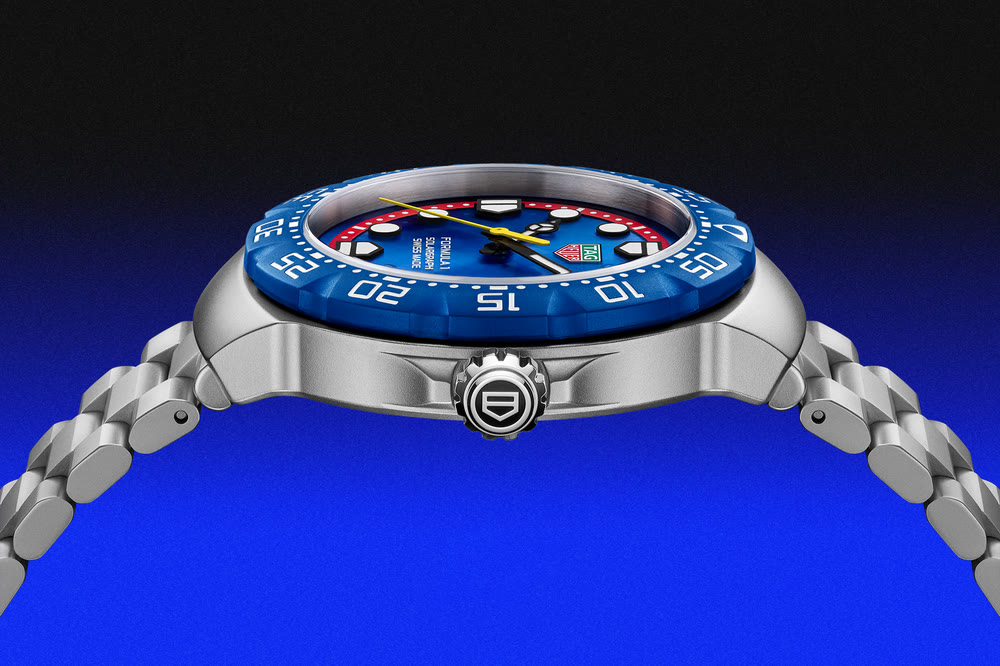 TAG Heuer Formula 1 Solargraph x Oracle Red Bull Racing : détail du boîtier