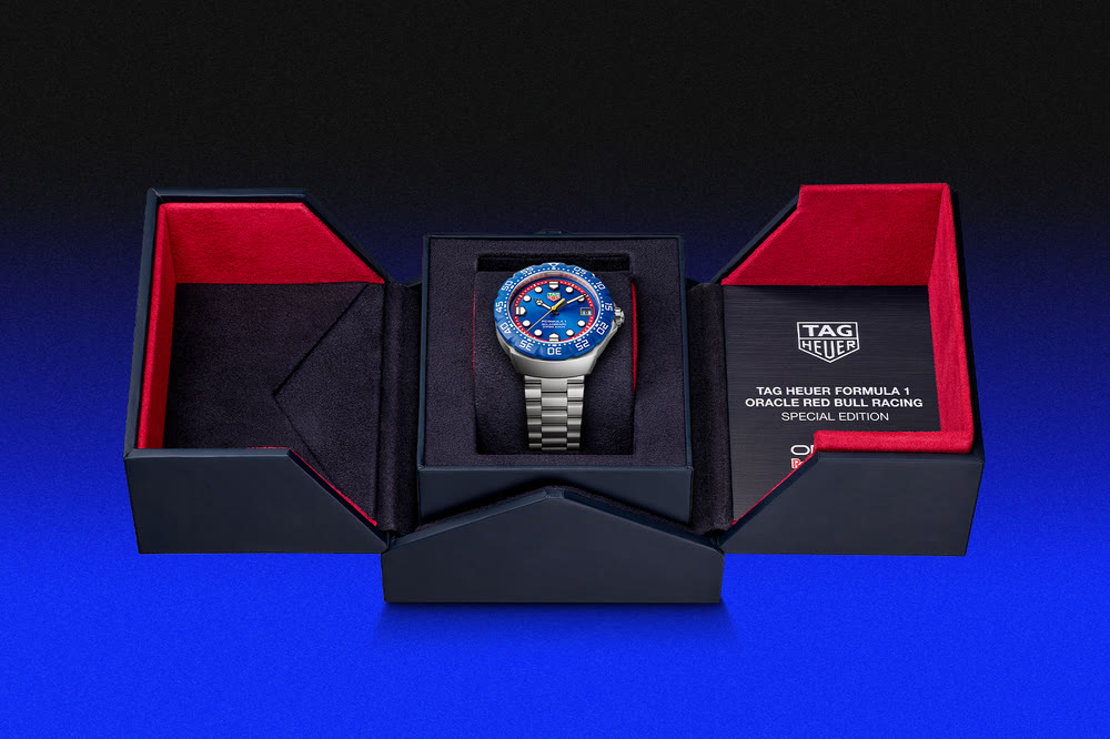 TAG Heuer Formula 1 Solargraph x Oracle Red Bull Racing : gros plan