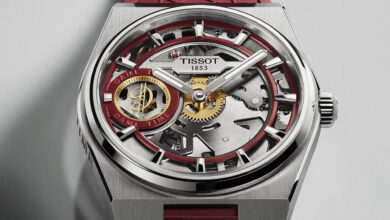 Tissot PRX Skeleton Damian Lillard et son format montre de poche