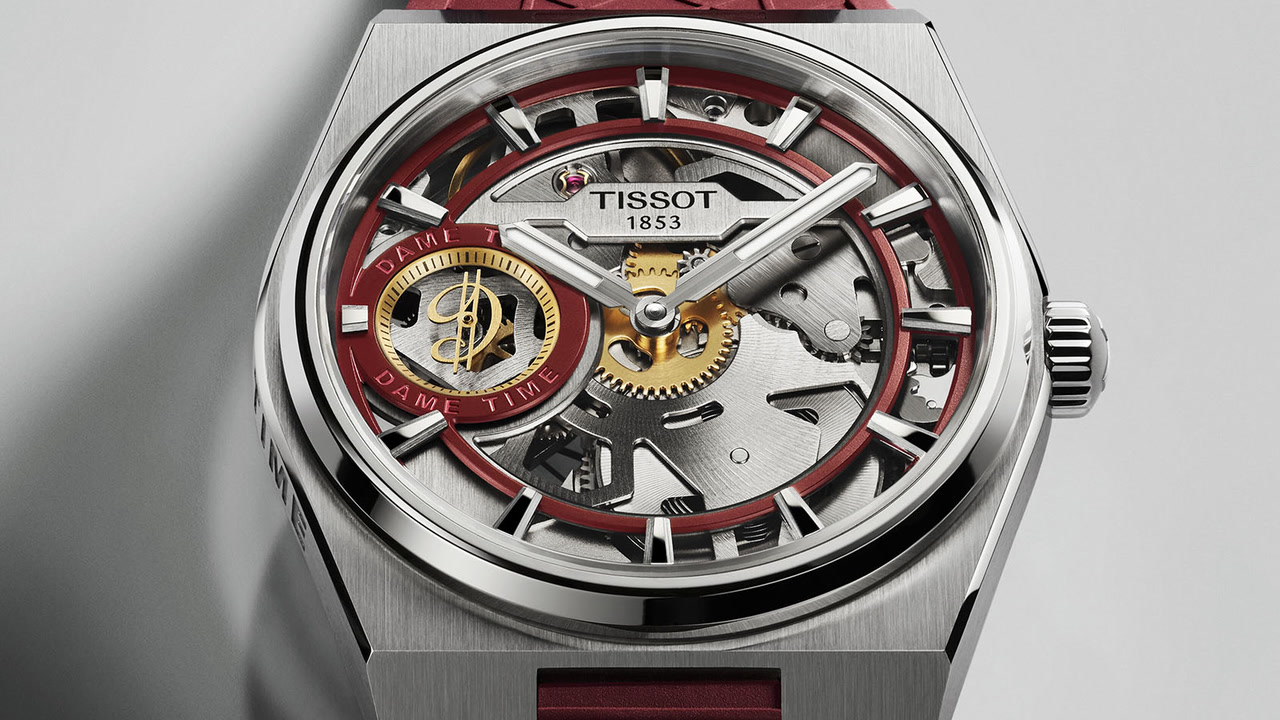Tissot PRX Skeleton Damian Lillard et son format montre de poche