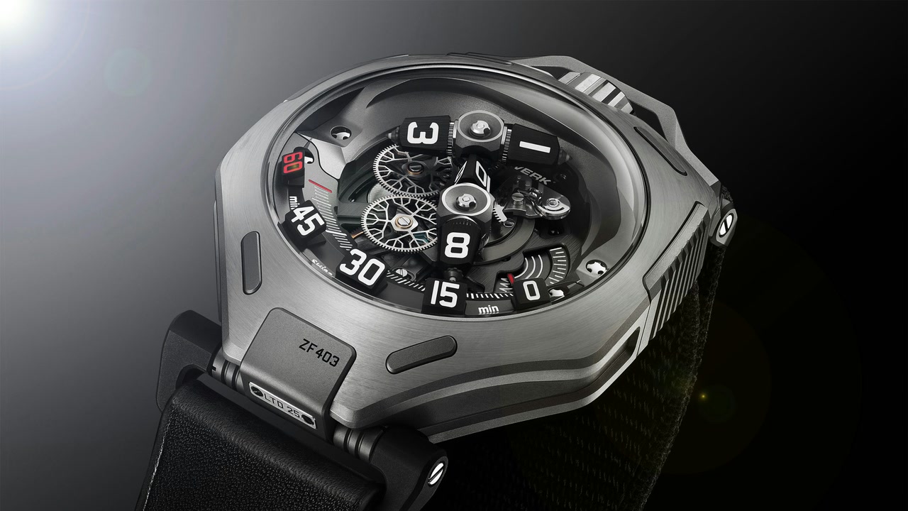 Urwerk UR-300 Time Quantum : l'affichage satellite change de forme