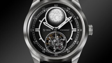 Yema Spacegraf Heure Sidérale Tourbillon Volant, l'ambition française